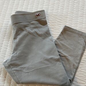 Gray Hollister Leggings (short capri length )